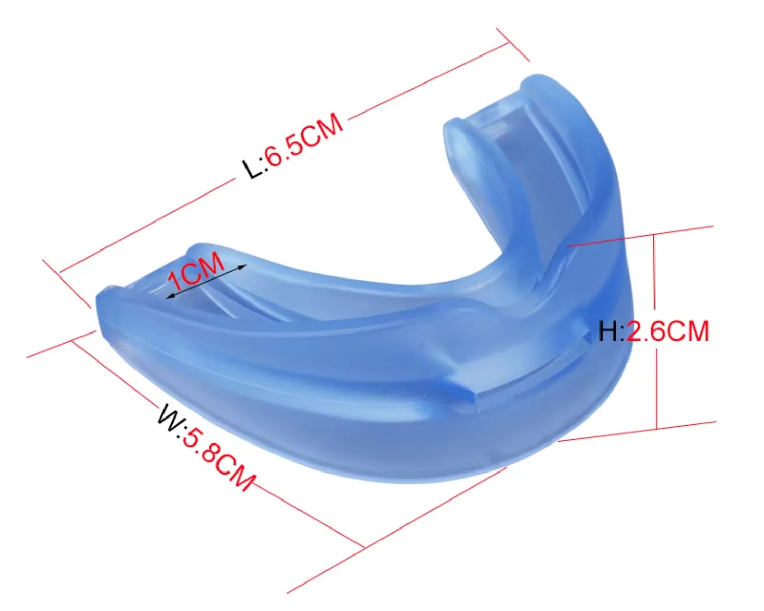 Night Time Snoring Relief Antisnoring Mouth Guard Mouth Tray Kit for Adult Sleepers Home Bedroom Dental Hygiene