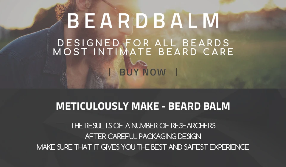 Private Label Organic Mens Beard Cream Moustache Beard Balm