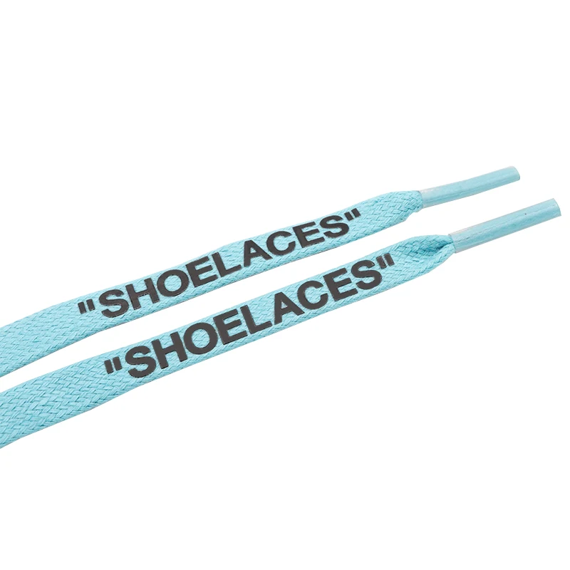 

Coolstring Wholesale Flat Funny Printed Elastic Cotton Shoelaces Support Custom Length and Logo For Kid's Casual Shoes, Customized