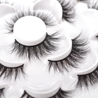 

Wholesale private label 3d mink eyelash rose tray