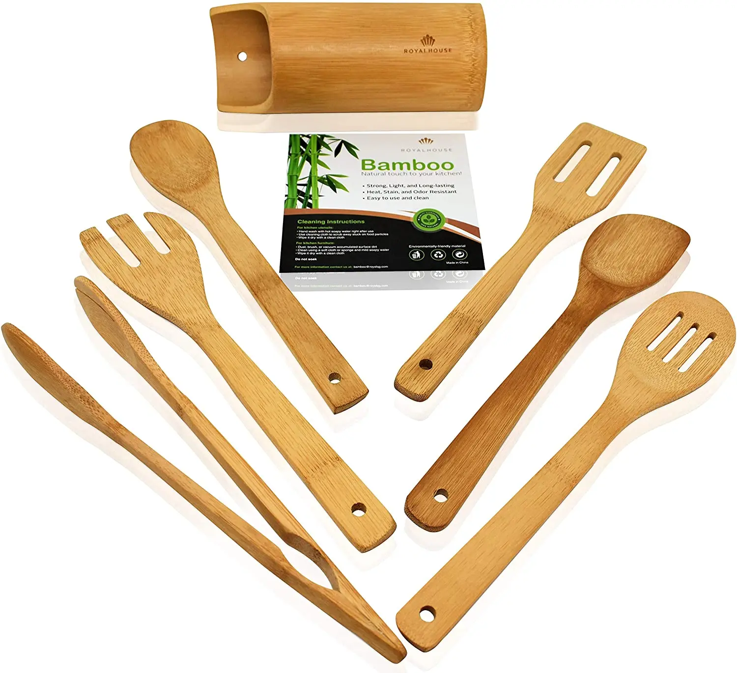 bamboo spatula set