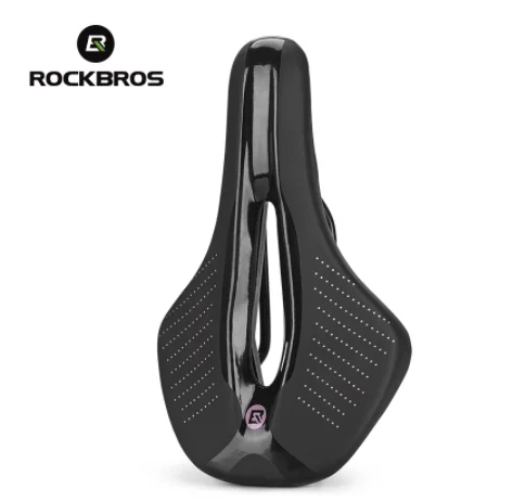 

ROCKBROS Road Bike Saddles Bicycle Seat Cushion mtb Saddle Mountain Bike Super Comfortable Saddle, Black