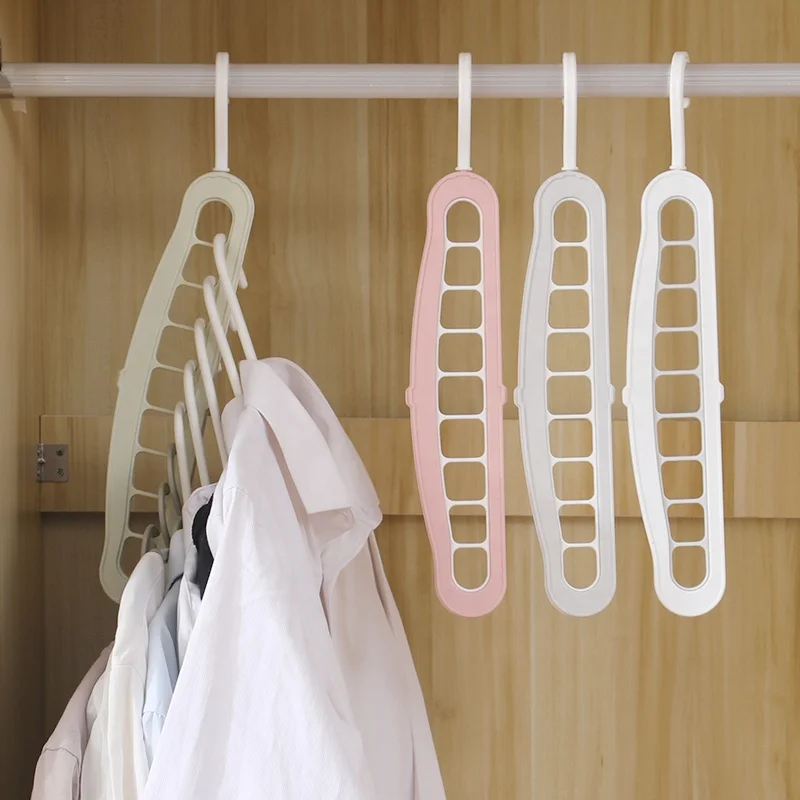 

Multiport Clothes Hanger Plastic Clothes Rack Hangers Clothing Drying Rack Scarf Hanger