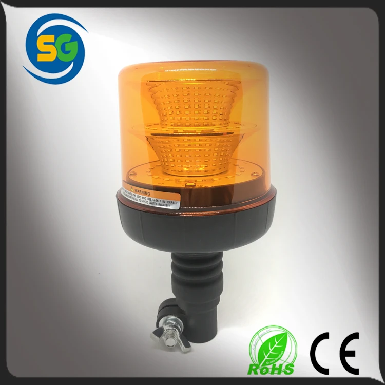 New 12v 24v 48v Din Pole LED Beacon Light