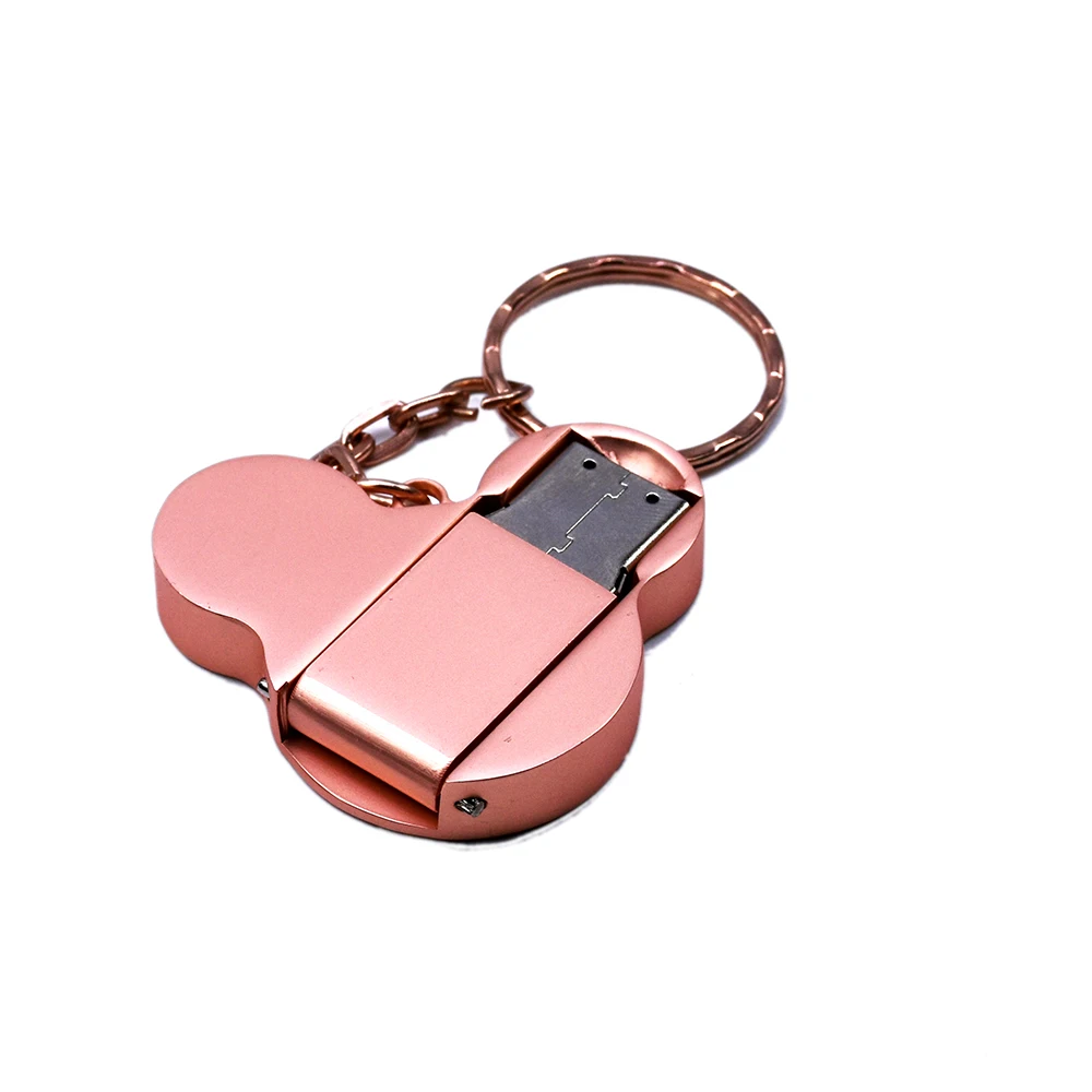 USB flash drive fashion16GB 8GB 32GB 4GB 64GB silver metal pendrive flash memory stick pen drive usb stick disk hot sale - ANKUX.COM