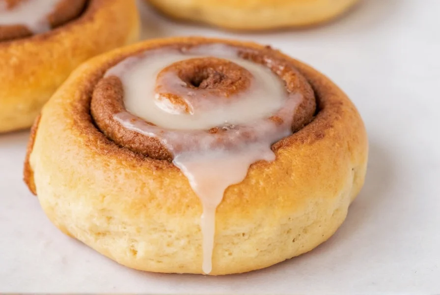 cinnamon roll glaze