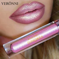 

New Sparkling Liquid Lipstick Lipgloss For Women Beauty Long Lasting Glitter Diamond Lip Glosses Tint Makeup Lip Stain 10 Colors