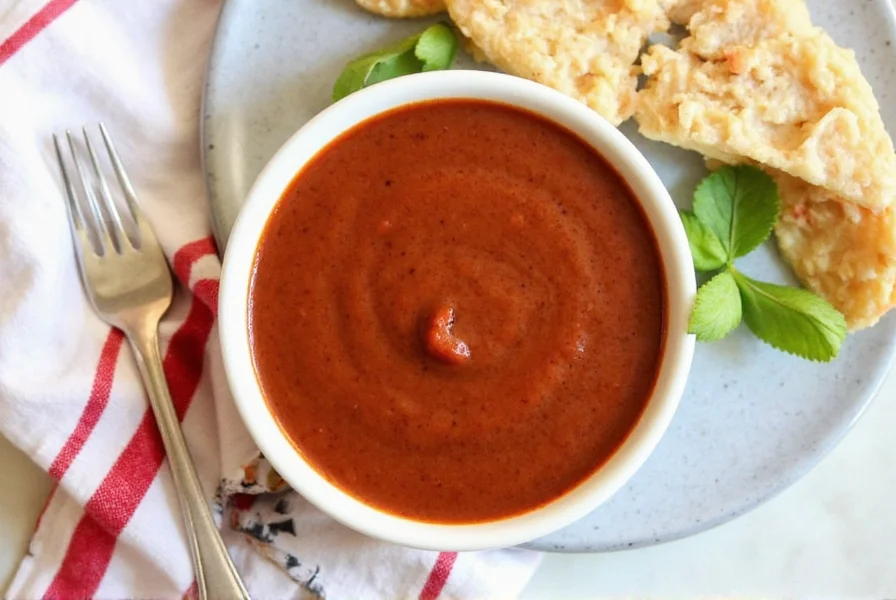 pasilla sauce bowl