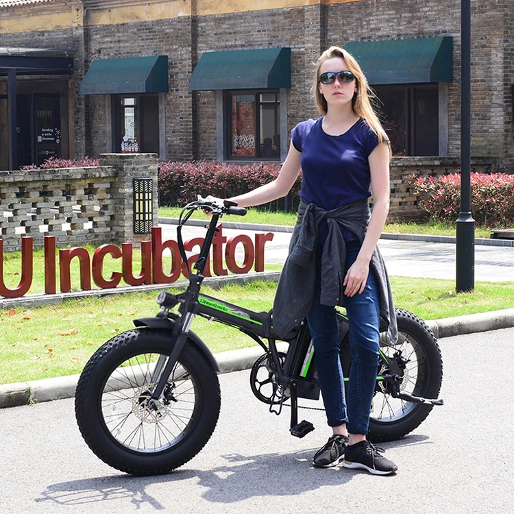 

EU warehouse Free Dropshipping 500W Aluminum Alloy 20*4.0 Electric Bike Bicycle, As picture