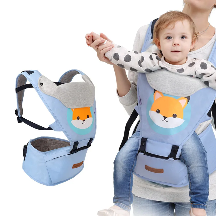 

Hot sale baby carrier waist stool Comfort Ergonomic baby seat, Blue;pink;purple