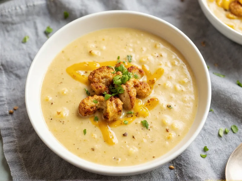 Chicken Cauliflower Soup: Healthy Recipe & Benefits