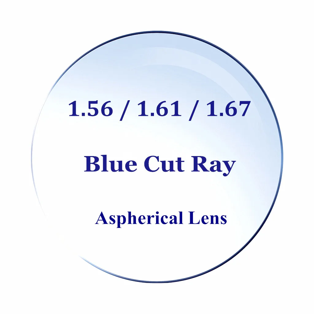 

Stock Lenses 1.56 HMC Blue Cut Blue Blocking Optical Lens Eye Protection Glasses Lens