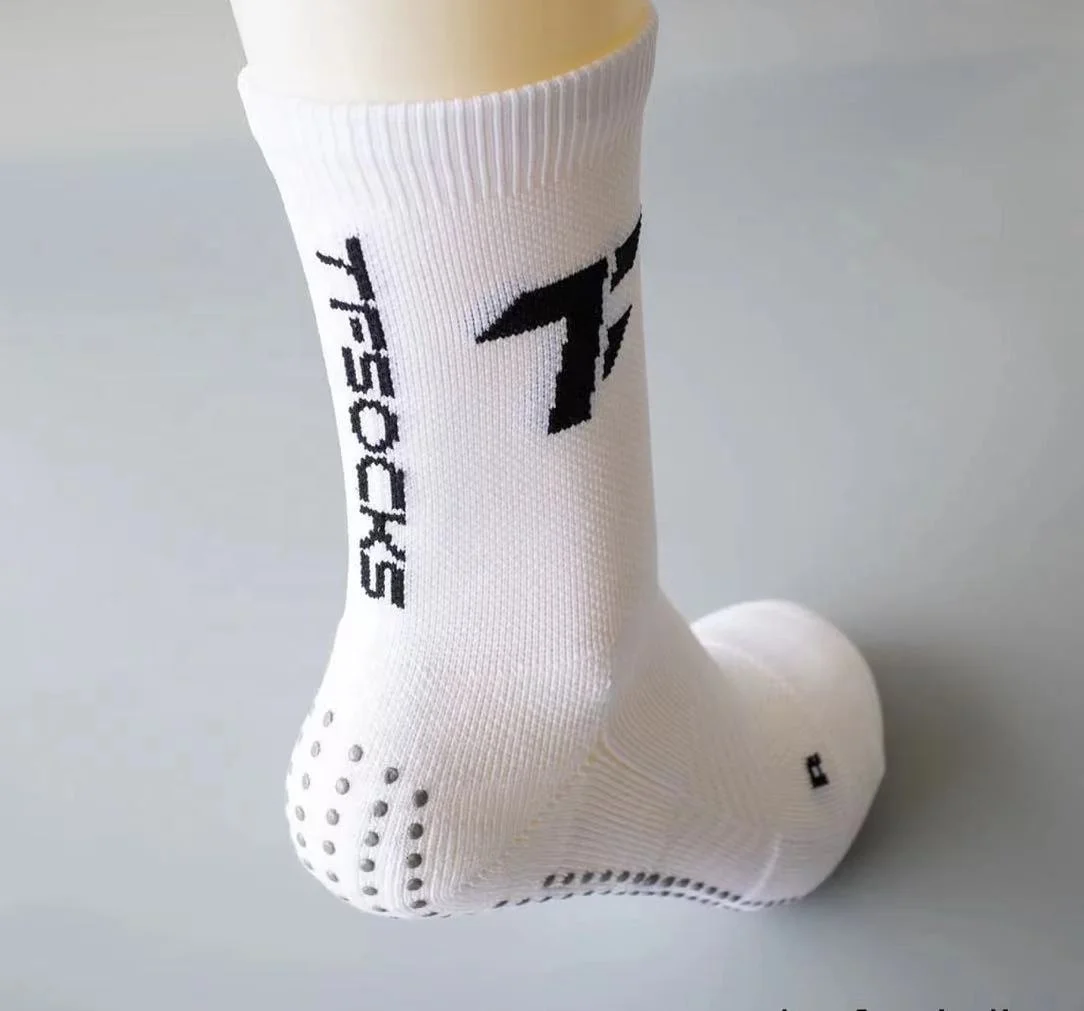 

Popular Custom Soccer grip socks wear-resistant anti slip football Socks for men and women lowest order quantity crew socks