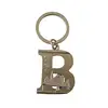 New Design Stainless Steel Trade Assurance Letter D Keychain