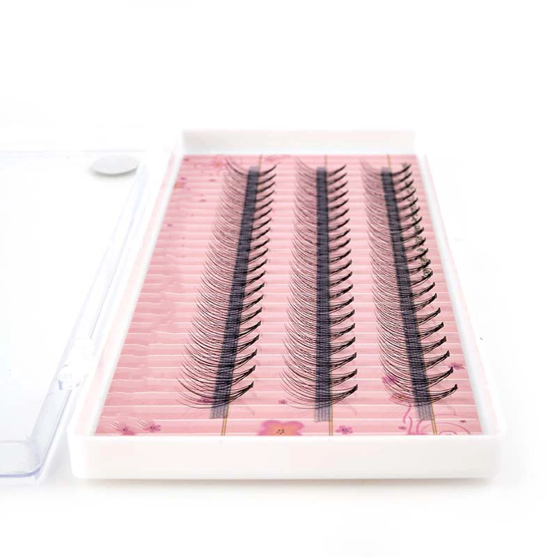 

Private Label Mink Silk Lashes Supplier Individual Lash Tray Premium Russian Lash Cashmere Ellipse Flat Eyelash Extensions