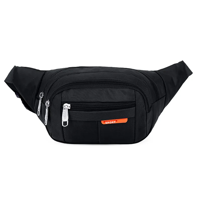 

Hot Sale Waist Bag Fanny Pack Sport Belt Bag 400D Polyester Waterproof Multicolor OEM ODM Daily Causal Chest Bag