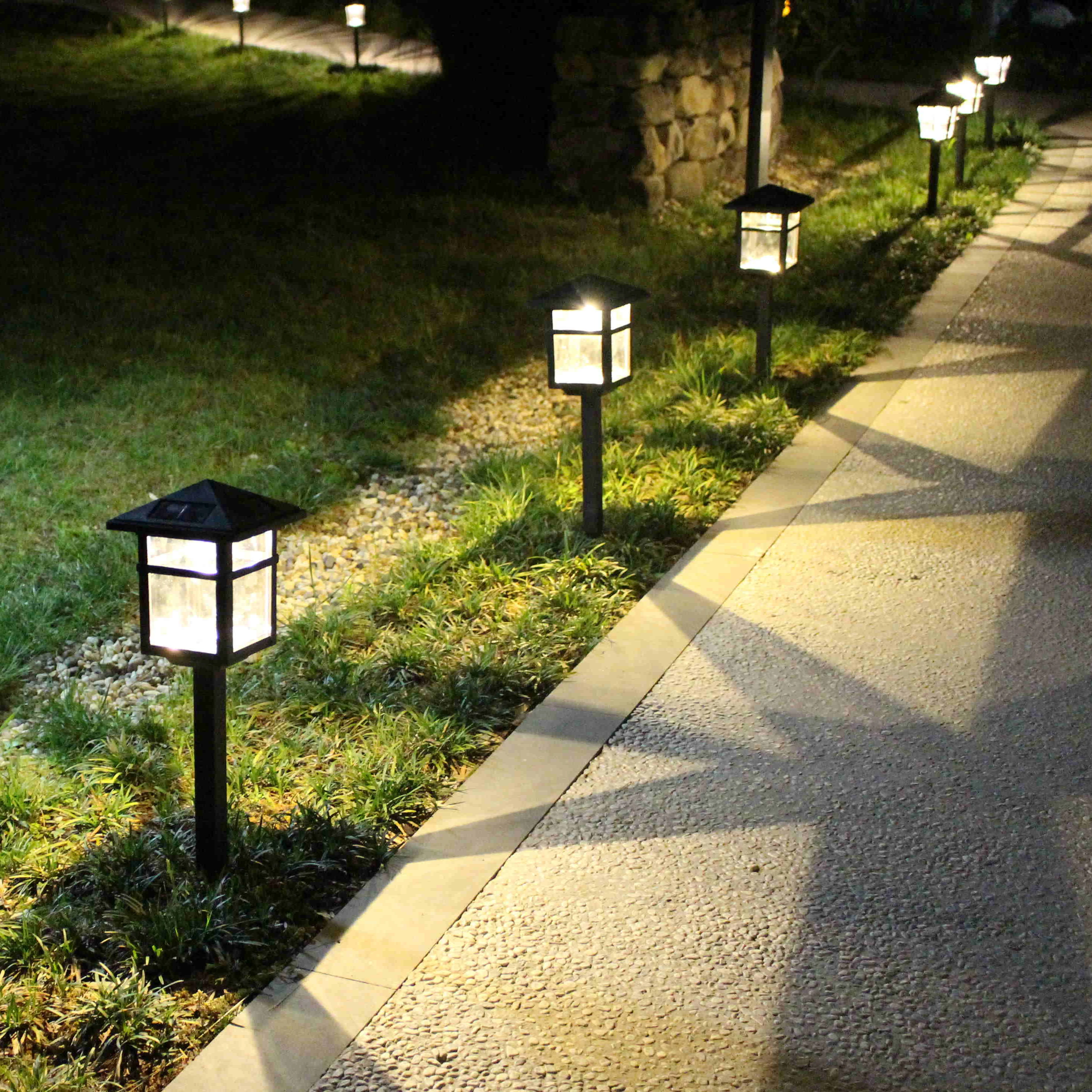 LOYAL lawn landscape outdoor solar lawn lights led lawn spot lights