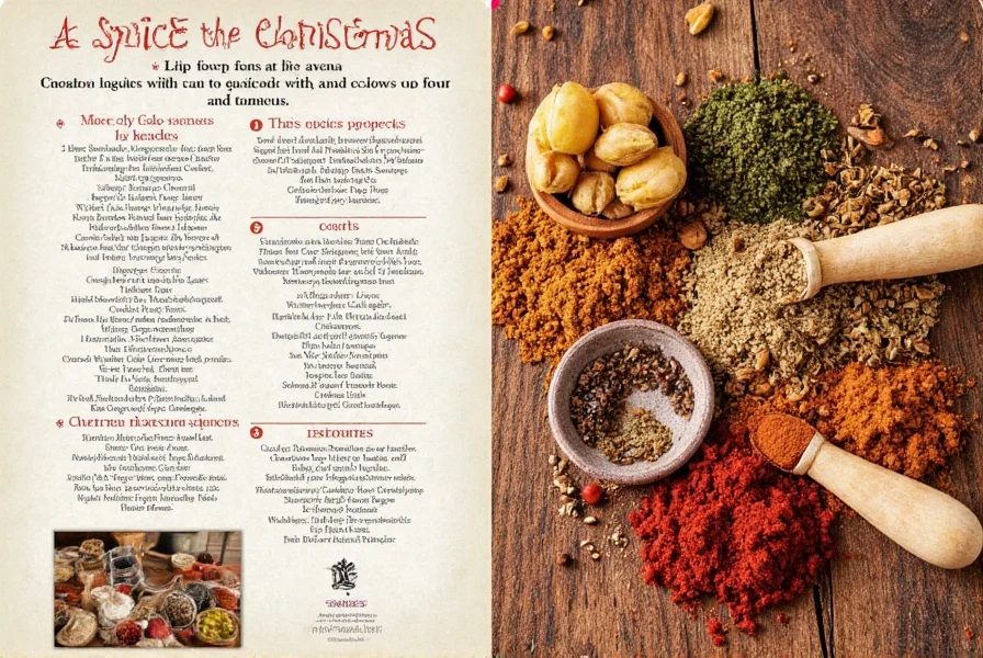 spices for christmas a festive guide to flavorful holiday magic