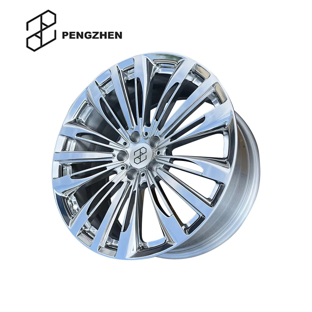 

Pengzhen Water Polishing 8.5j 9.5j Five Spoke 20 Inch 5X112 5x120 Alloy Car Forged Wheels Rims For BMW