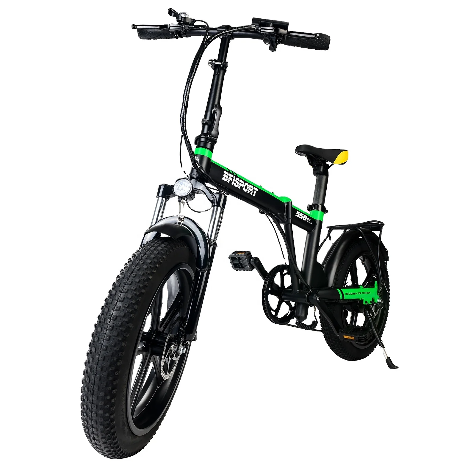 

250W Electric Bike Mountain 20inch Snow Fat Tire 25km/h Foldable L-G Lithium Battery LCD instrument Germany Warehouse