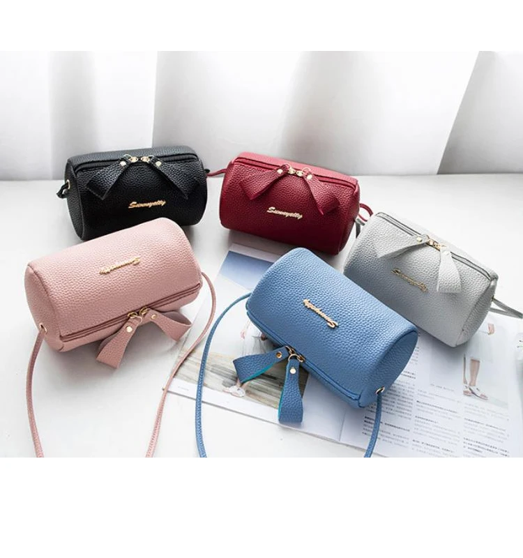 

china factory wholesale stock leisure bucket bag lady's single shoulder crossbody bag