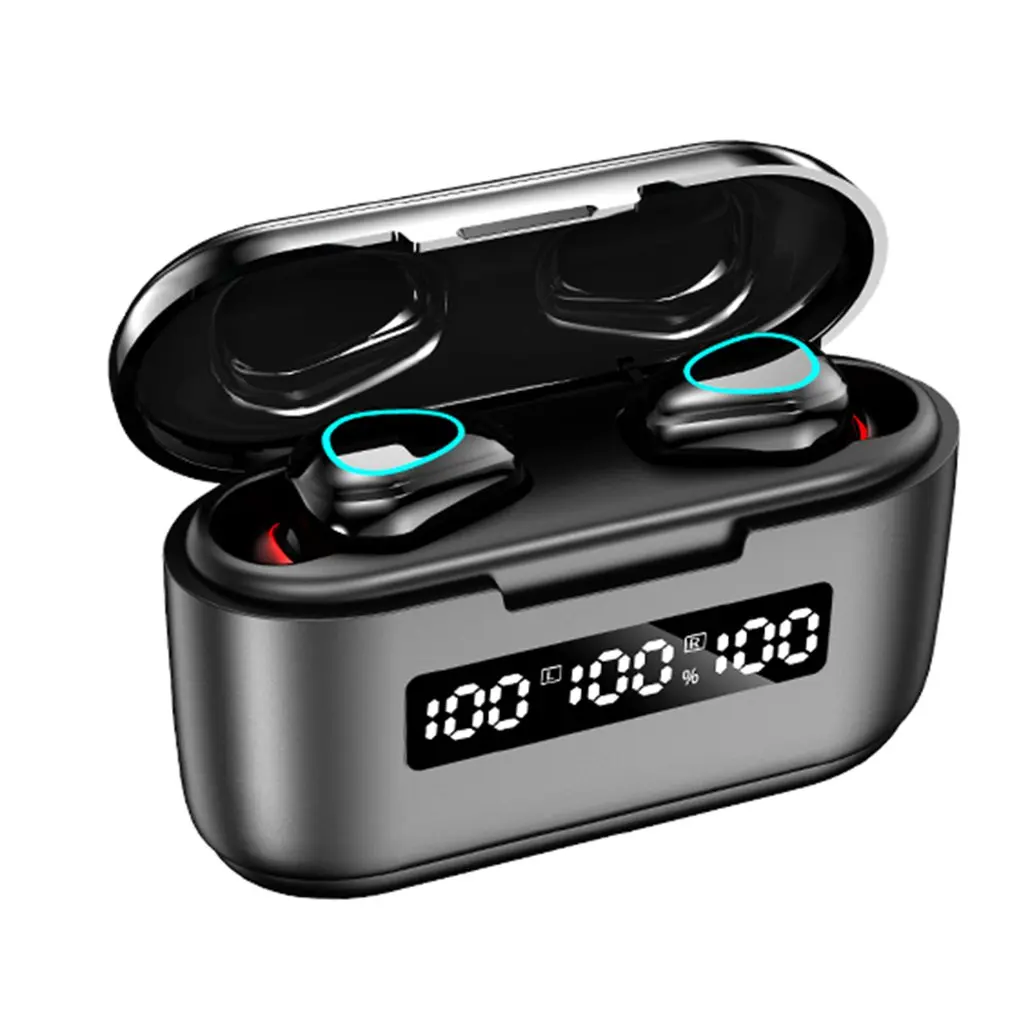 

G40 TWS Wireless Earphones BT V5.1Earbuds Touch 9D Sports Dual-Mic Hifi Stereo Sports Headset With 3500mah Charging Box