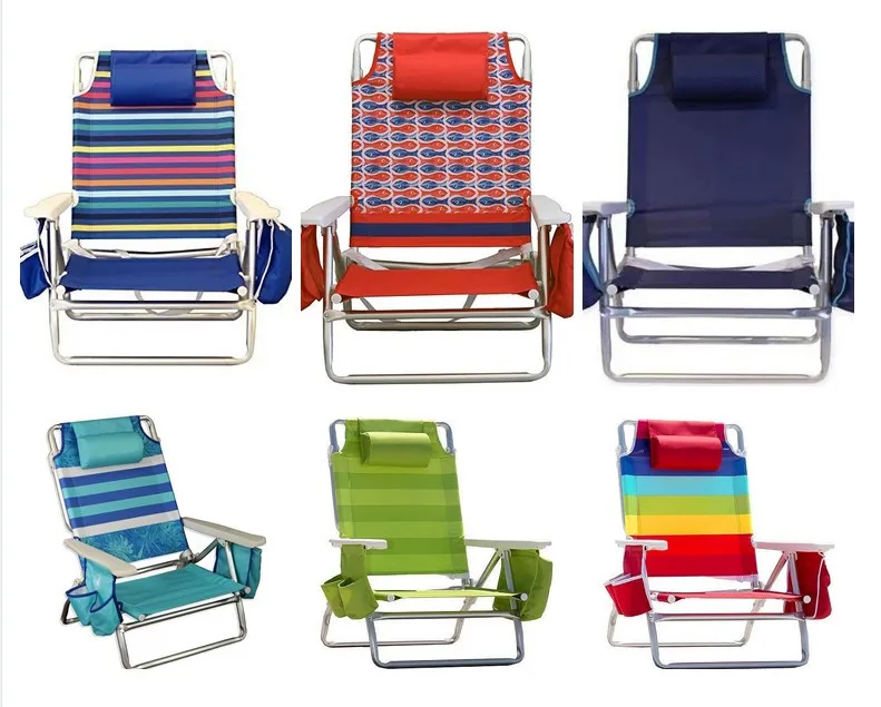 
Outdoor Leisure 600D Compact Reclining Lightweight Backpack Beach Chair wholesale factory custom logo foldable fishing chairs 