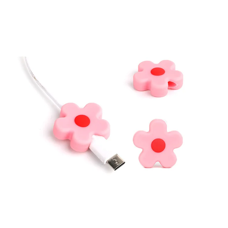 

Wholesaler Silicone Protector Cable usb Protector de Cable usb Cable Protector, Multi color