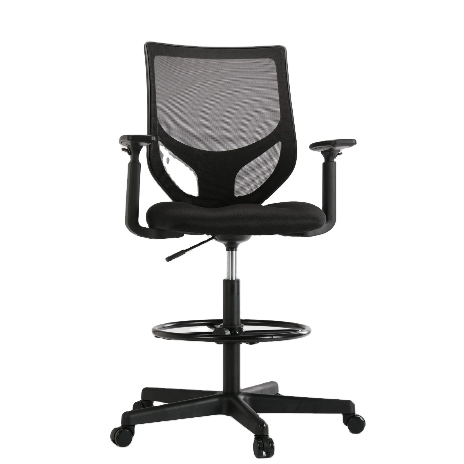 

USA STOCK Free Shipping swivel steelcase world convenience furniture metal base mesh back office chair
