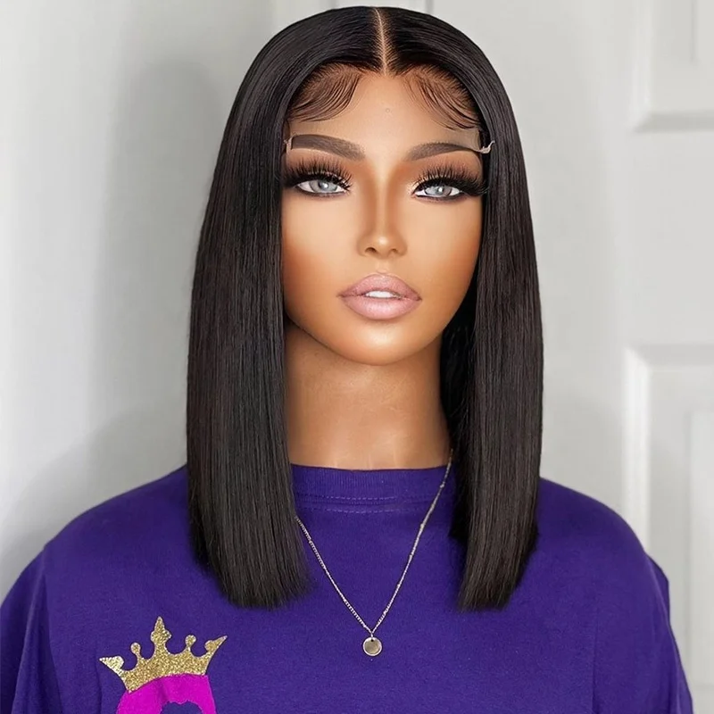 

Pixie Cut Bob Wigs For Black Women Short Human Hair Lace Front 360 Lace Wig Pre Pluck Peruvian Raw Cuticle Aligned Hair Hair Wig