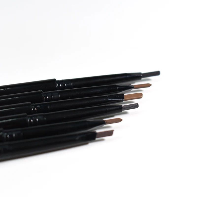 

High Pigment Waterproof Cruelty Free Vegan Private Label 6 Colors Fine Points Eyebrow Pencil, 5 colors