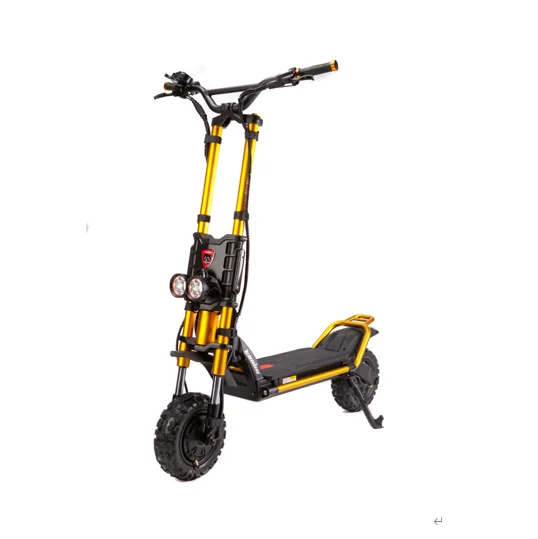 

Kaabo 72v Wolf warrior KING max speed 100km/h e scooter, Black/gold