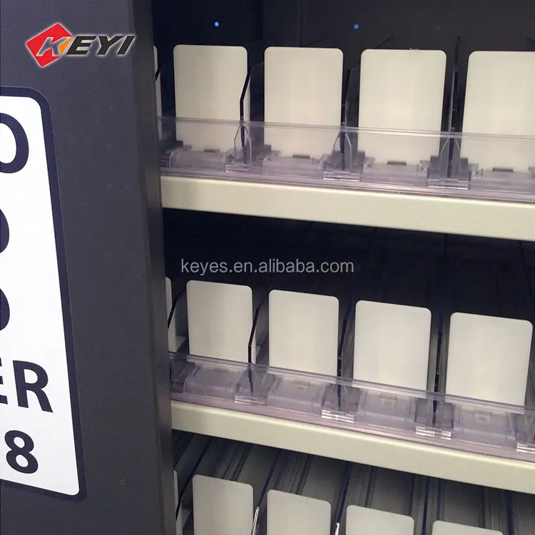 
custom tobacco store metal 8 tier cigarette lockable display cabinet with left and right sliding door 