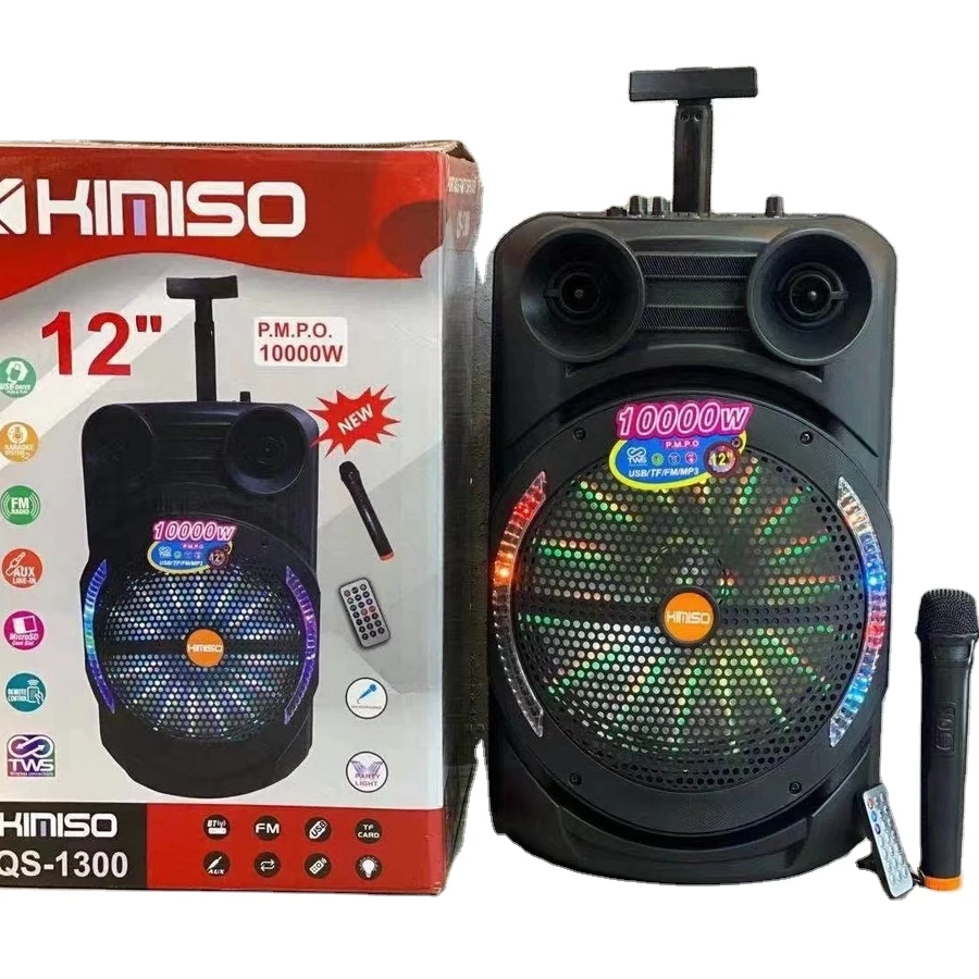 

QS-1300 Kimiso Top Selling sound system surround sound portbale speaker with FM Radio