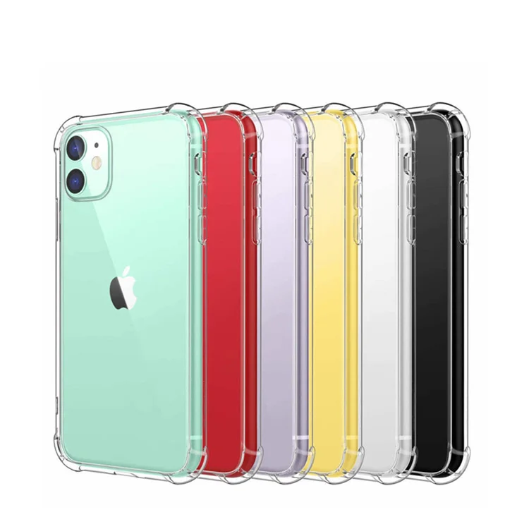 

CYTLTB Cover Transparency Soft TPU Phone Case For iPhone 11 Pro 11pro max Xs Xr X 8 7 6 Plus Phone Case For iPhone 11, Transparent