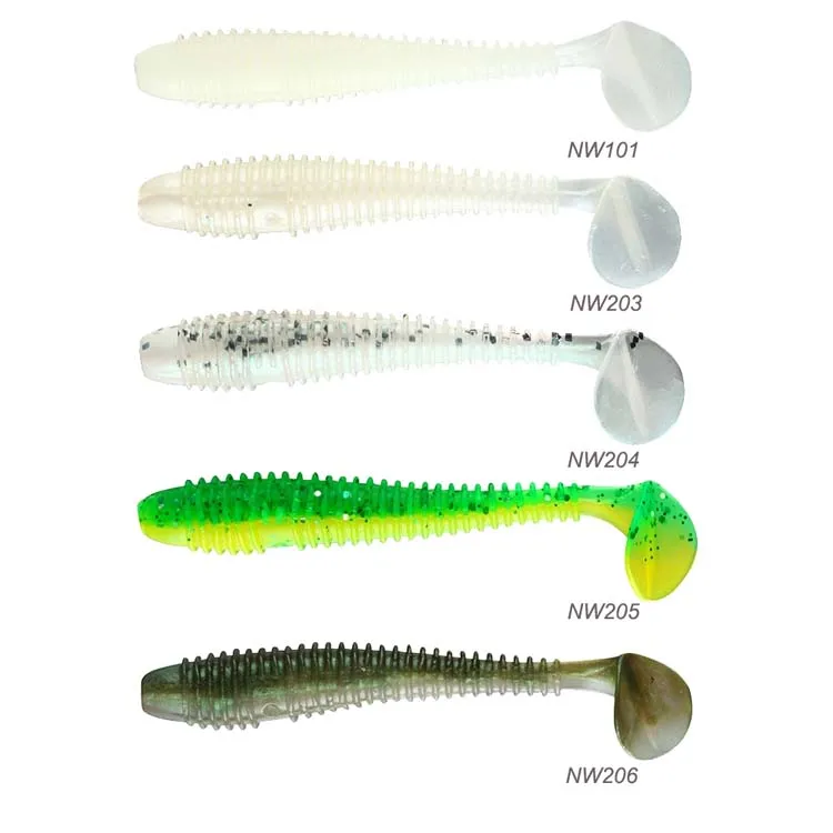 S3102 Wholesale 13g 12cm Ocean Products Making Trout Soft Plastic 