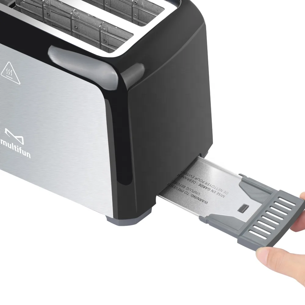 
2020 Amazon Popular High quality 2-Slice Stainless Steel Bread Maker Pop Up Toaster 