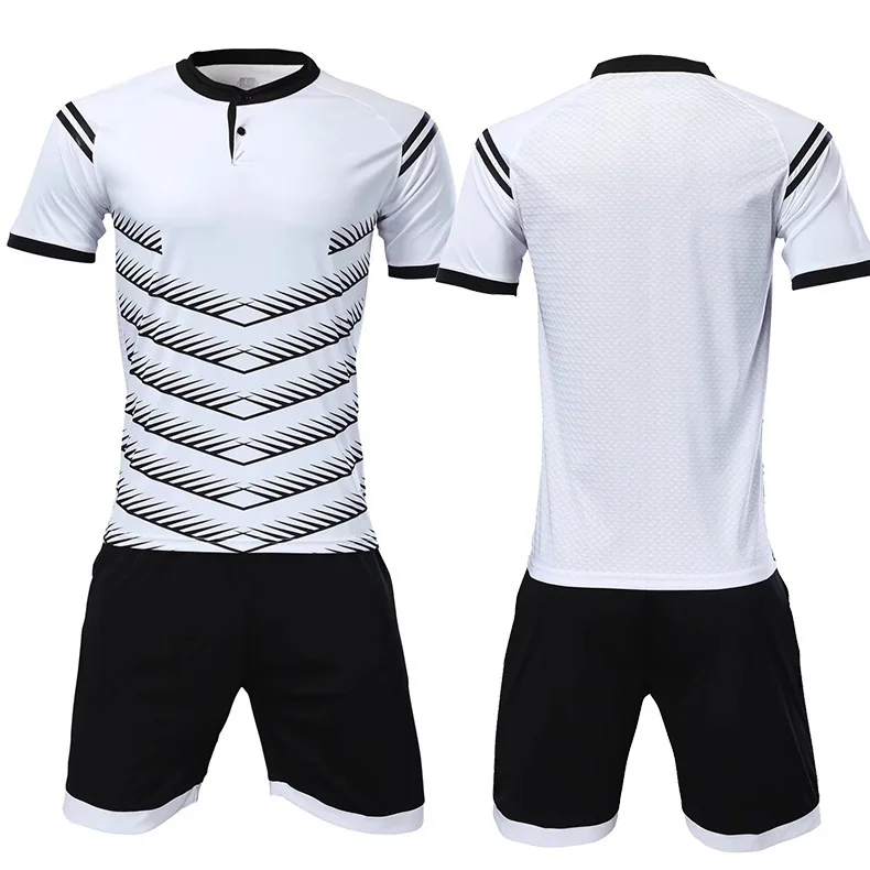 

2021 Men's Soccer Jerseys Set Custom Name Futbol Club Uniforms Football Team Kit Suit Jersey, Black/navy/blue/blackish green
