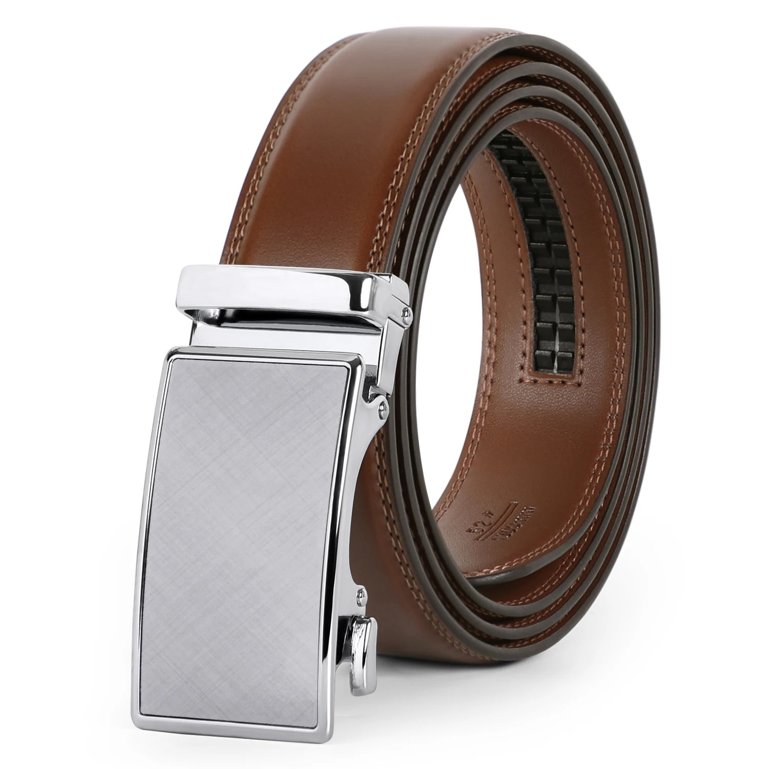 High Quality Rachet Men's Belt Luxury Genuine Leather Automatical ...