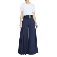 

YSMARKET 6 Color Palazzo Pants Women Long Maxi Loose Autumn and Winter Fashion Ladies Wide Leg Trousers E1856