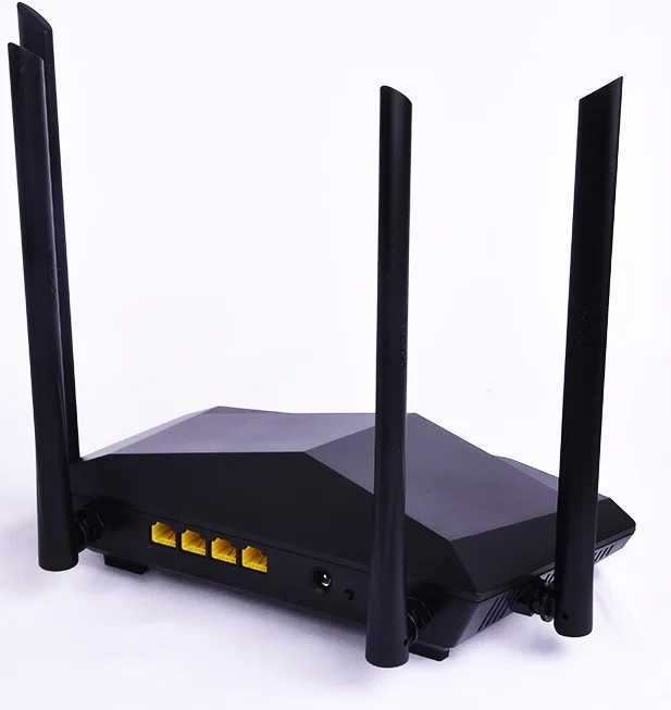 

Tenda Wifi Router 5g Dual Band Wifi Router Easy To Install Original Model, Black