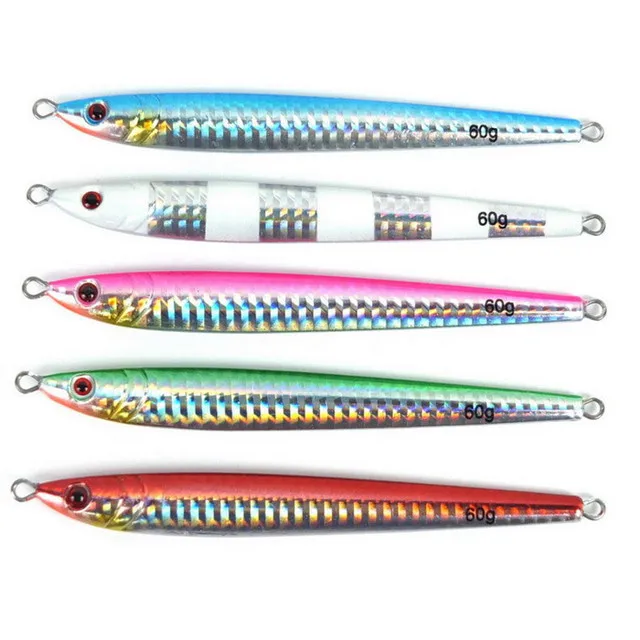 12cm 60gm Manufacturer Jig Lures Metal Jigging Fishing Lure