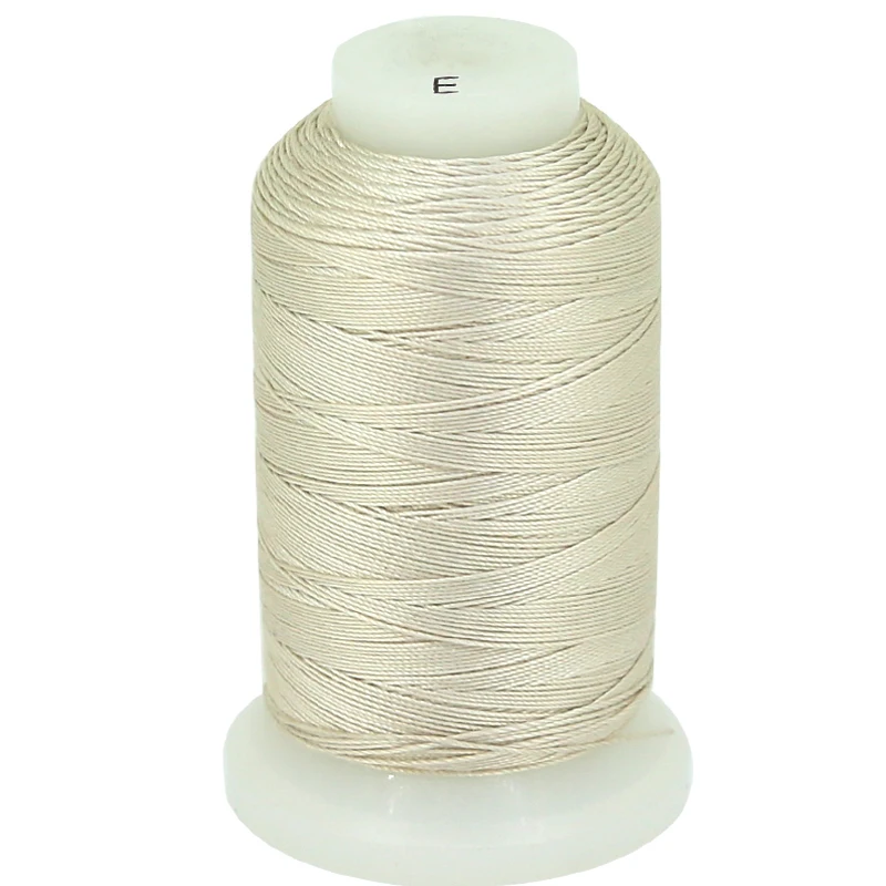 

200 Yards Handmade Customizable 100% Natural Silk Cord Ecru Jewelry Silk Cord