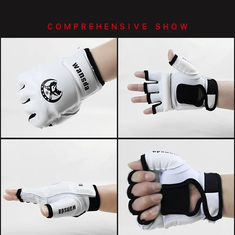 Worldwide Free Shipping Protect Gloves Taekwondo Foot Protector Ankle Support Fighting WTF Approved MMA Gloves