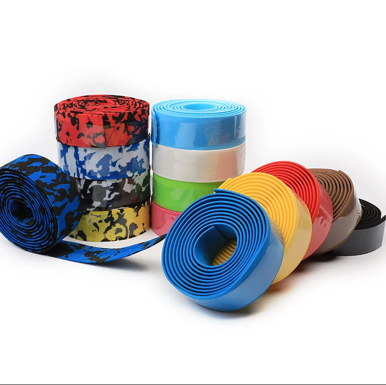 

Bicycle Handle Bar Wrap Straps Pu Leather Perforated Belt Bicycle Handlebar Tape, Blue/ black/ coffee/ green/ red/ white