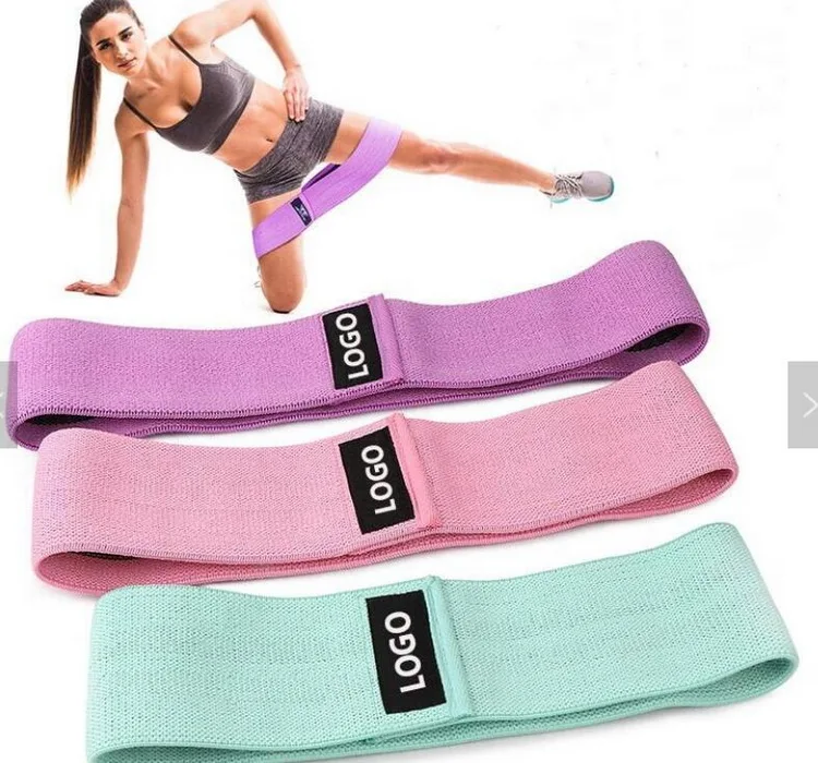 

High Quality Unisex Fitness Yoga Hip Exercise Elastic Ring Hip Squat Training Resistance Band
