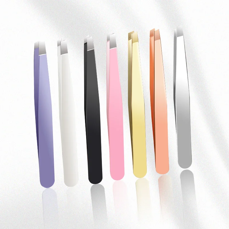 

Different Color Professional Private Label lash extension tweezers Eyebrow Tweezers