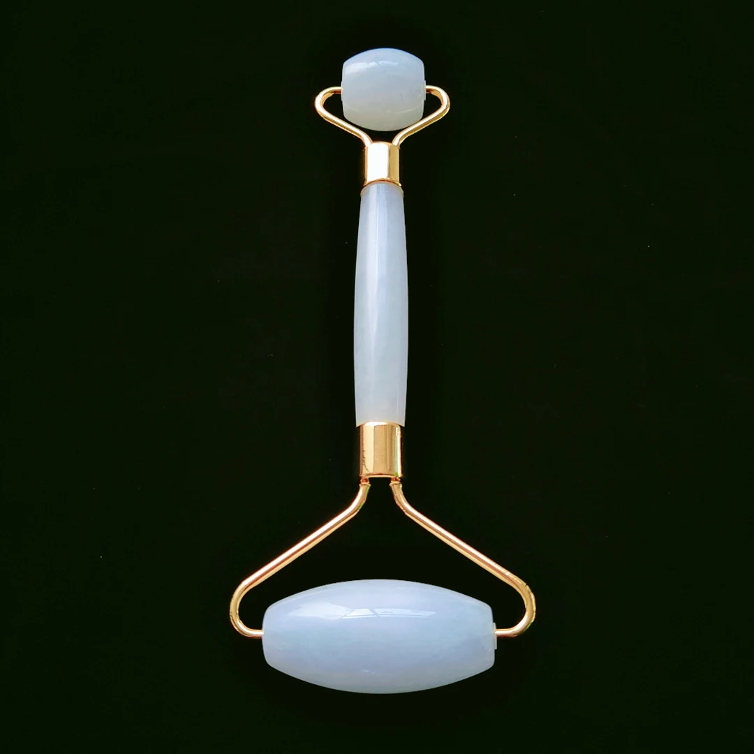 

Best Quality Crystal Facial Massage Jade Roller Beauty Body rodillos de jade Massager for sale or decoration