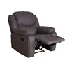 Modern Comfortable Black 6 seater Furniture Couple Recliner Sofa