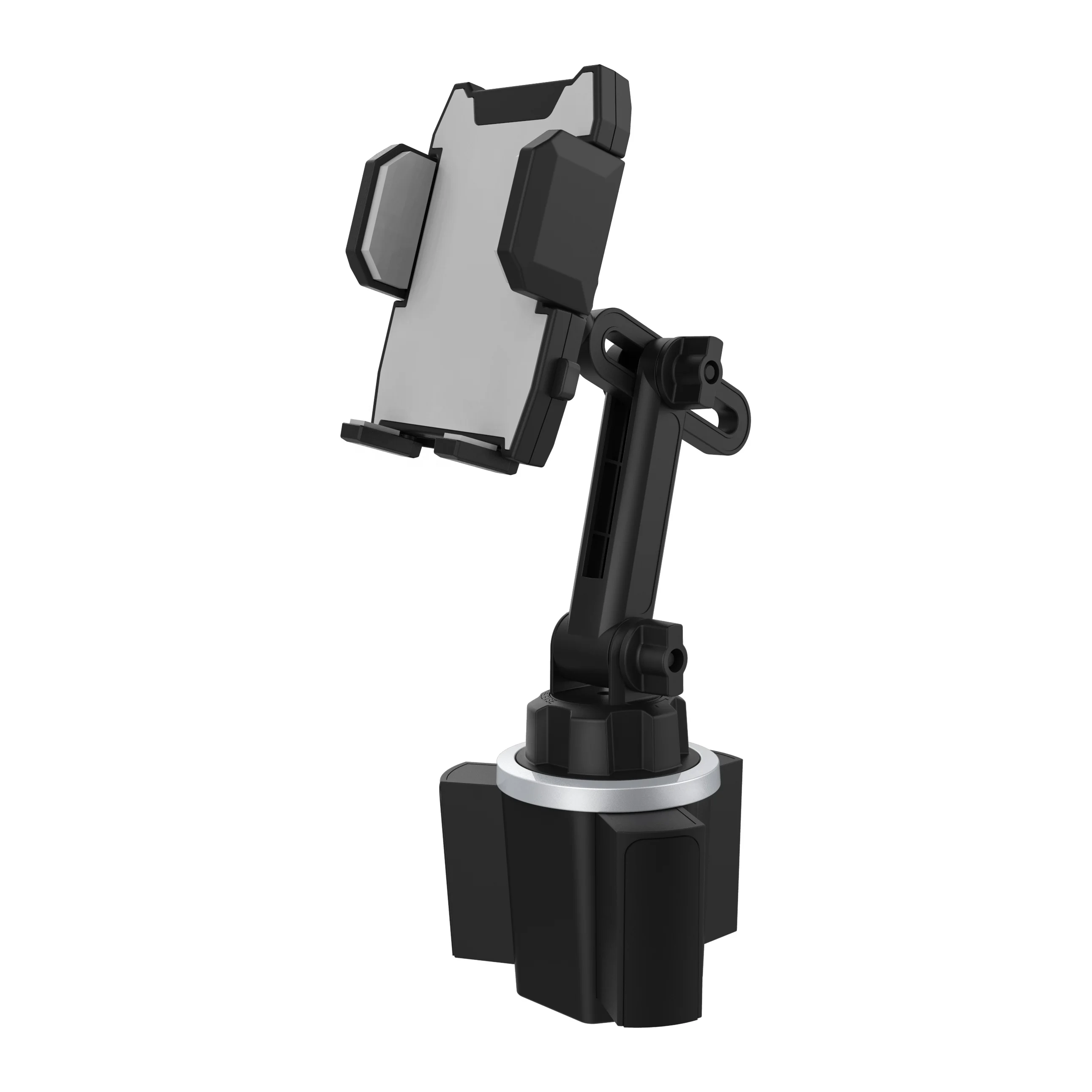 

Cup Mount Holder Smartphone Holder Heigh Adjustable Swing Cradle with Extended Cup Car Mount Holder For Mobile Phone